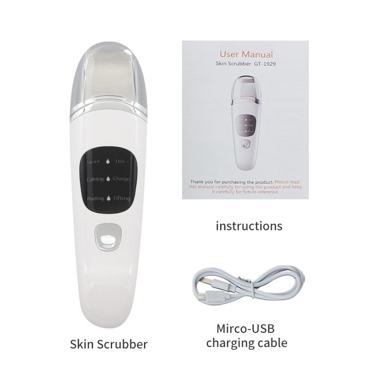 USB Plugs Mini Portable Ultrasonic Skin Scrubber for Deep Cleaning and Skin Rejuvenation