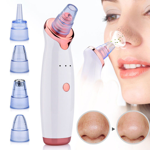 Powerful 53KPa Suction Acne Facial Pore Cleaner Comedo Suction for Smooth Complexion