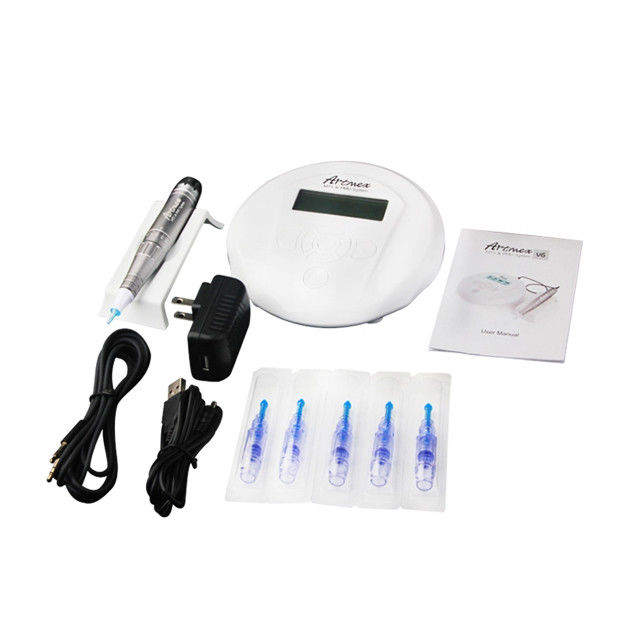 Tattoo Gun Permanent Makeup Tattoo Machine Electric Derma Pen V6 Artmex MTS PMU Eye Brow Lip