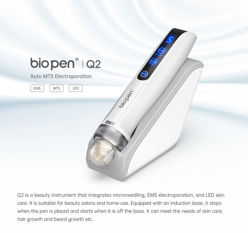 Upgrade Your Skincare Routine with Bio Pen Q2 EMS Microneedling and LED Light Therapy