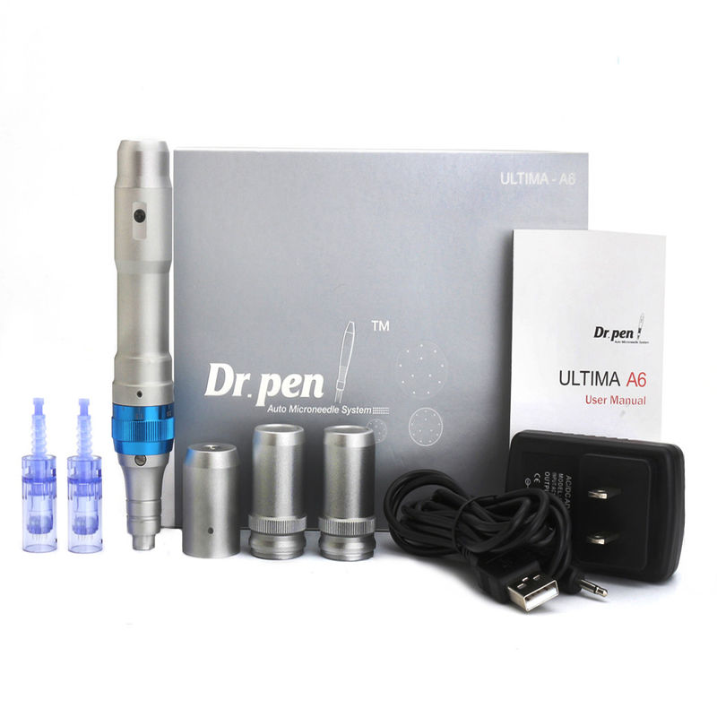Dr Pen Powerful Ultima A6 Microneedle Dermapen Meso Rechargeable with Wireless and Wired Power Supply