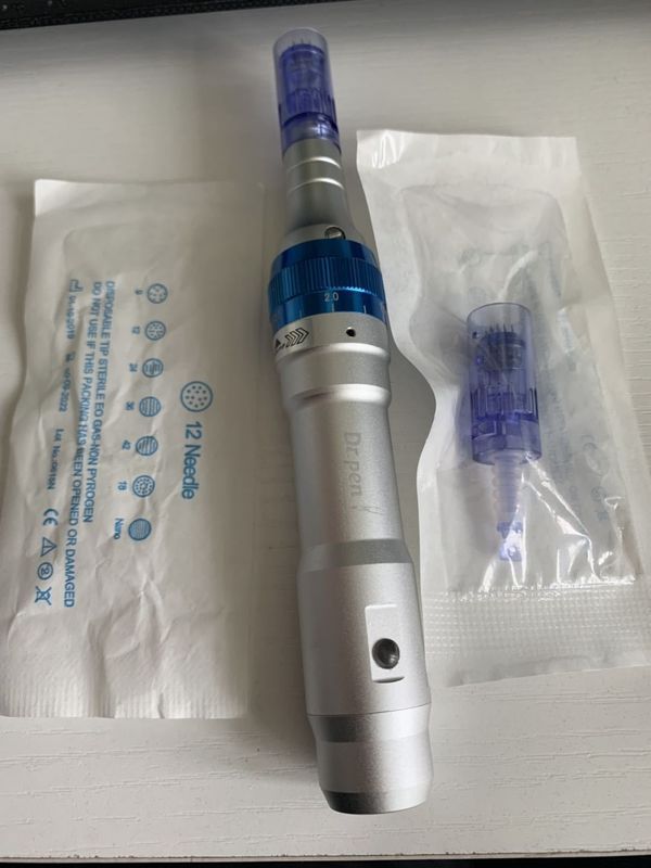 Dr Pen Powerful Ultima A6 Microneedle Dermapen Meso Rechargeable with Wireless and Wired Power Supply