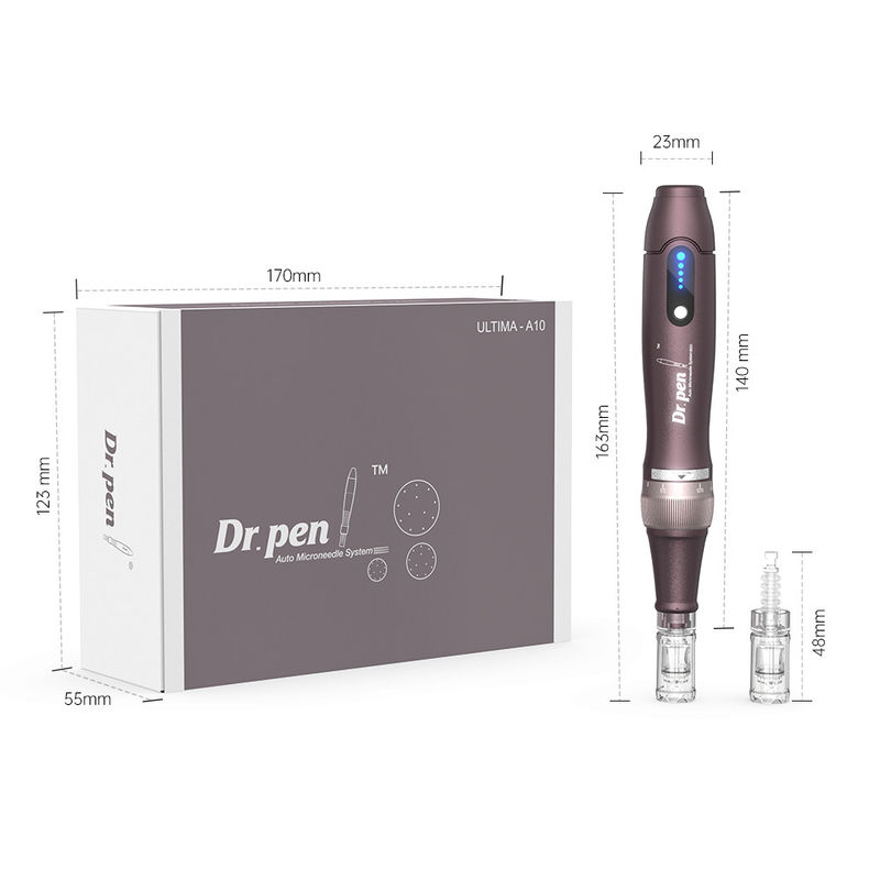 Electric Dermapen 2023 A10 Derma Pen Needles for Skin Rejuvenation and 5 Speed Levels