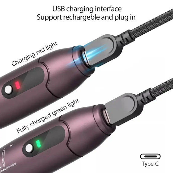 Electric Dermapen 2023 A10 Derma Pen Needles for Skin Rejuvenation and 5 Speed Levels