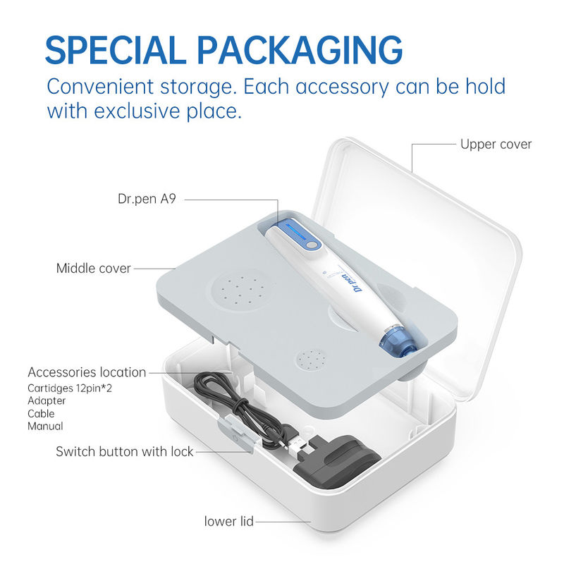 Newest Wireless Derma Pen Dr Pen Powerful Microneedling Pen Micro needle Drpen Ultima A9