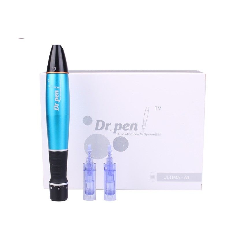 400mAh Battery Dr pen A1W Multifunctional Electric Facial Luminous Micro-Needle Wireless Dermal Pen