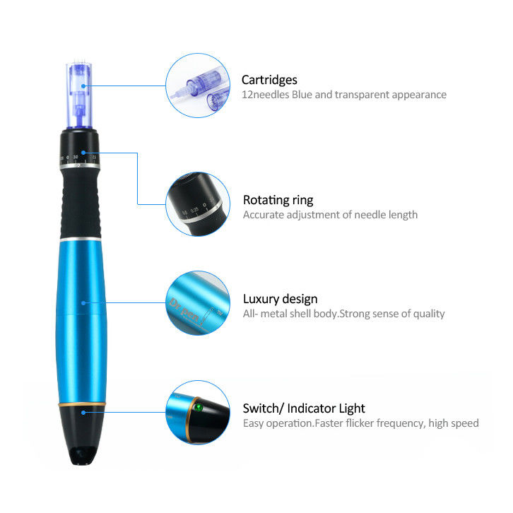 IT Plugs Type Wireless Dermapen for Effective Treatment of Fine Lines and Wrinkles