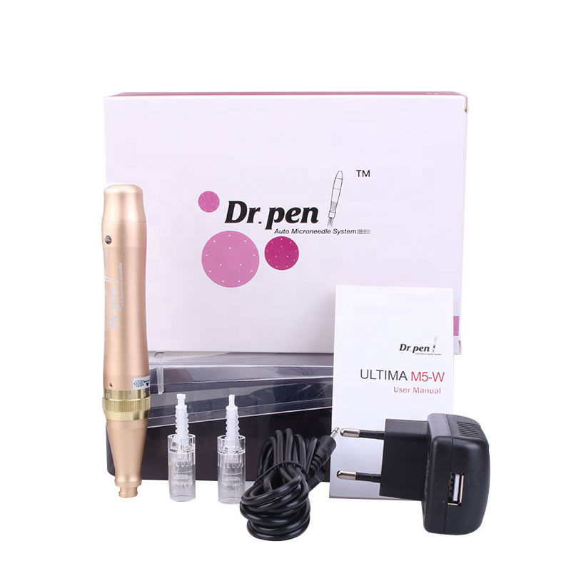 Revitalize Skin with Dr Pen M5-W Gold Dermapen and 1/3/7/9/12/24/36/42 Needles