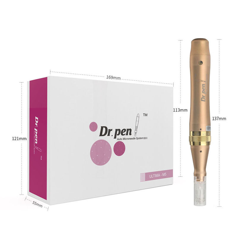 Revitalize Skin with Dr Pen M5-W Gold Dermapen and 1/3/7/9/12/24/36/42 Needles