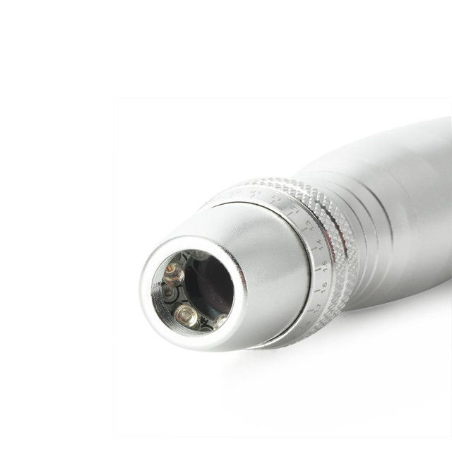 Silver Body Color 7 Color LED Photon Electric Derma Pen for Skin Rejuvenation Function