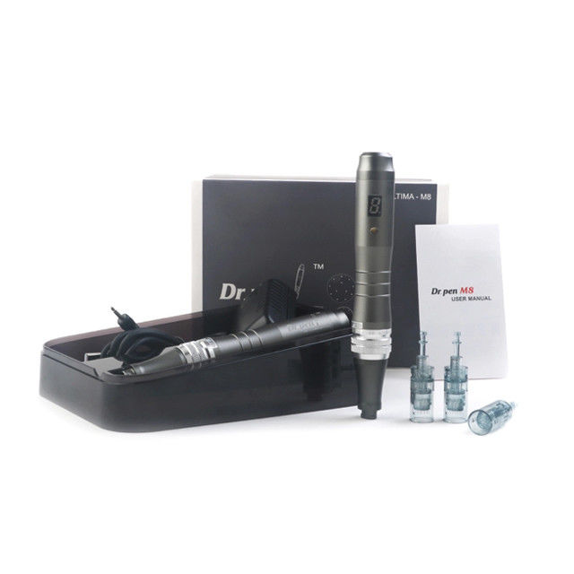 6 Speeds Digital Display Dr Pen M8 Wireless Electric Derma Pen for Skin Rejuvenation