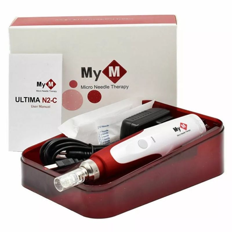 Rechargeable Dr. pen N2 W 5 Speed Auto Microneedle System for Stretch Mark Removal