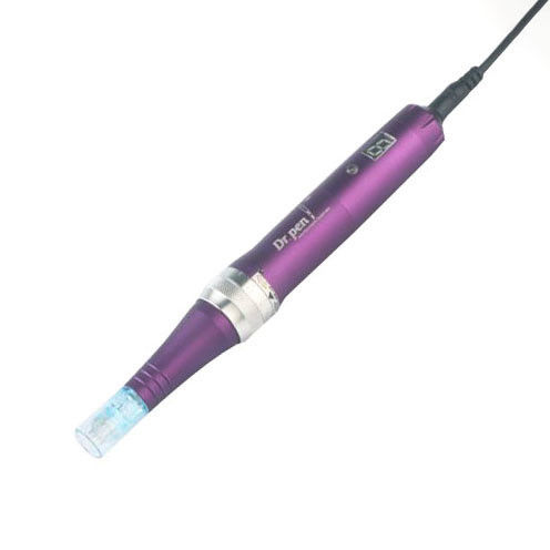 Aluminum Alloy Body Dr pen X5 Derma Pen Auto Microneedle System Adjustable Needle Lengths for UK Plugs