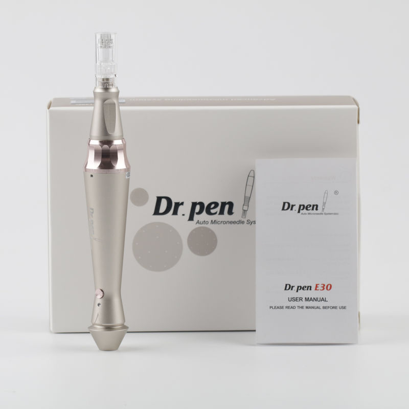 Dr Pen E30 Electric Derma Skin Care Beauty Machine for Anti Aging in Pink Silver
