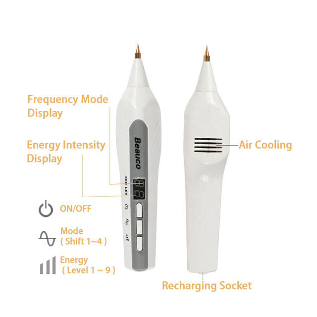 110V-240V Rated Voltage Tattoo Removal Rechargeable Mini Mole Laser Pen for Beauty Care
