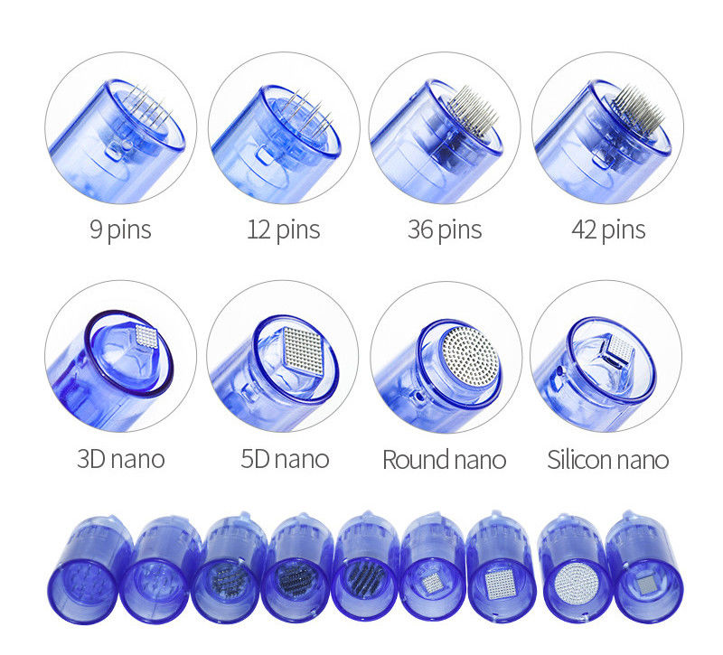 OEM 2024 A1 A6 M5 M7 M8 DR Pen Special Microneedle Dermal Pen Cartridge for Anti-Hair Removal