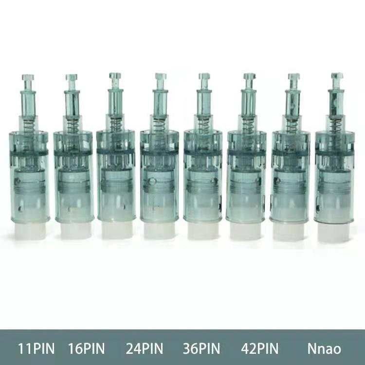 Derma Rolling System with 1 3 5 7 9 12 24 36 42 Pins Nano Needle Cartridge Skin Care