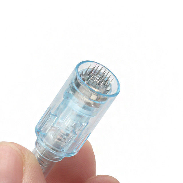 X5 Electric Derma Pen Stamp 9/12/36/42/Nano Needle Cartridges for Neck/Throat Target Area