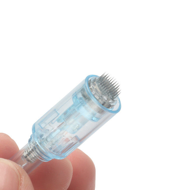 X5 Electric Derma Pen Stamp 9/12/36/42/Nano Needle Cartridges for Neck/Throat Target Area