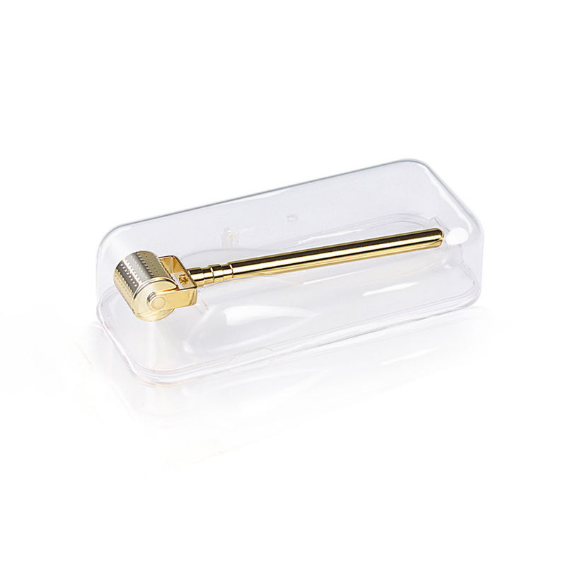 Newest Home Metal Gold Silver Derma Roller With 192 Titanium Needle for Beard Growth