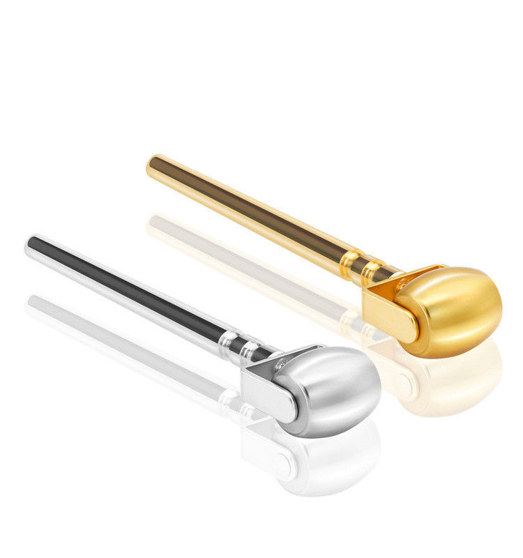 Newest Home Metal Gold Silver Derma Roller With 192 Titanium Needle for Beard Growth