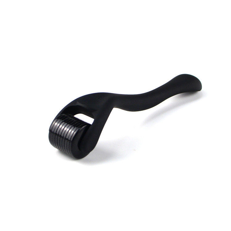 Matte Black 540 Titanium Needles 0.5mm Hair Beard Derma Needle Roller Dermaroller 2022