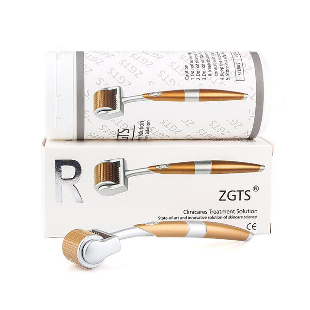 Effective NO Plugs Type Microneedle Derma Roller Zgts with Titanium Alloy Needles