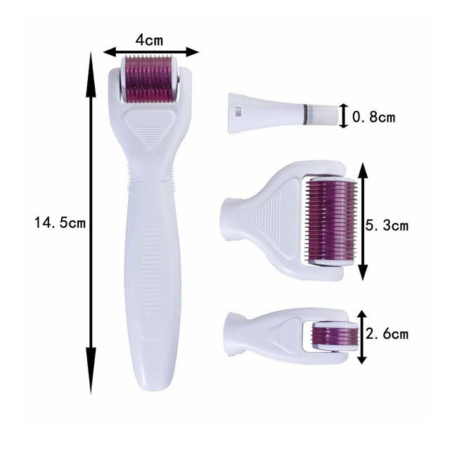 Experience the Power of 5 in 1 DRS Derma Roller 300/720/1200 Needles for Flawless Skin