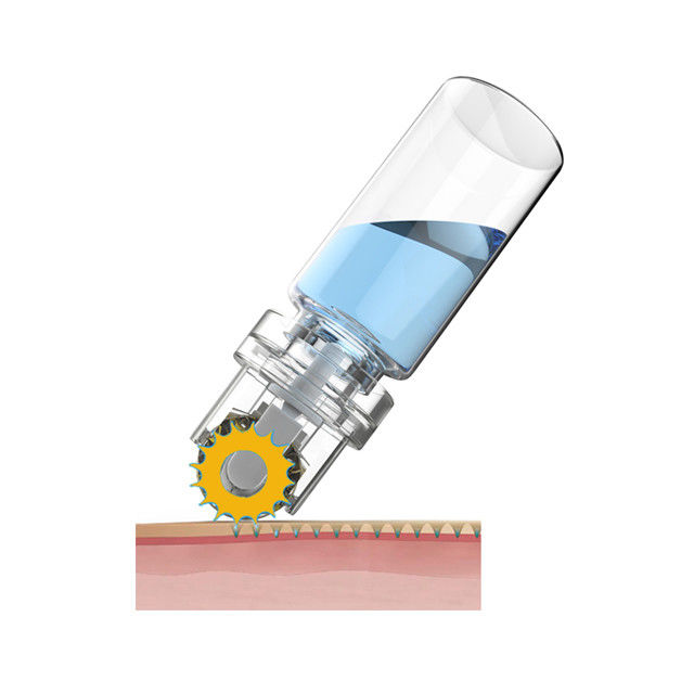 CE Approved 64 Gold Tips Hydra Microneedle Titanium Derma Roller for Hyaluronic Acid