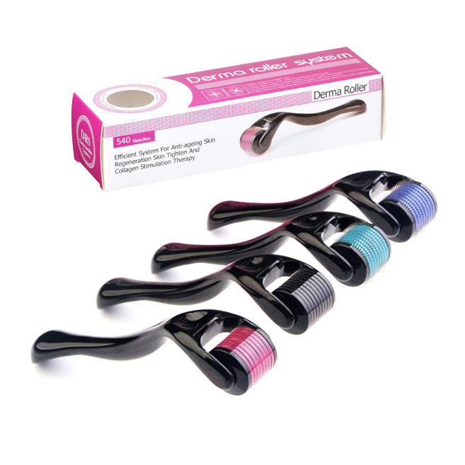NO Plugs Type Medical Grade DRS540 Microneedle Derma Roller for Skin Care Routine