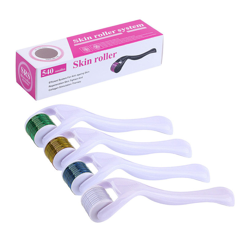 NO Plugs Type Medical Grade DRS540 Microneedle Derma Roller for Skin Care Routine