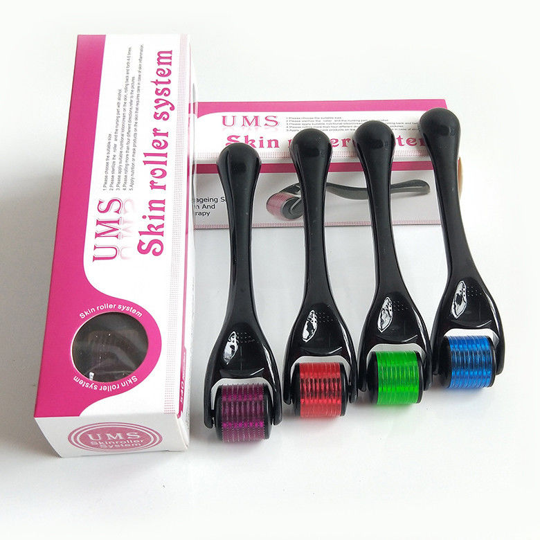 NO Plugs Type Medical Grade DRS540 Microneedle Derma Roller for Skin Care Routine