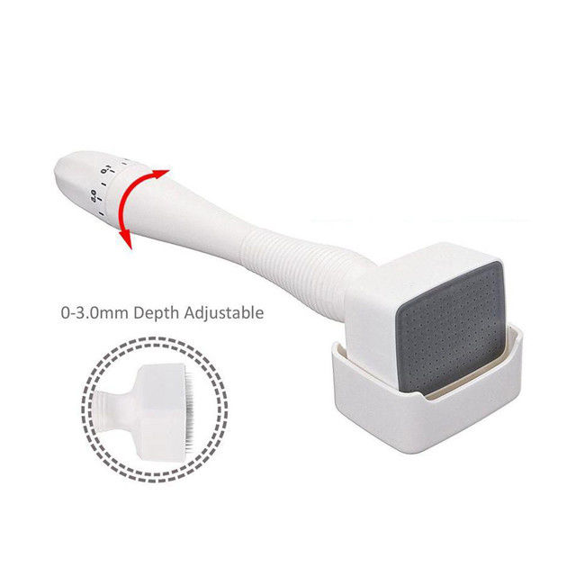 140 Needles Stamp Derma Roller Mosquito Needle for Dark Circles and Wrinkle Treatment