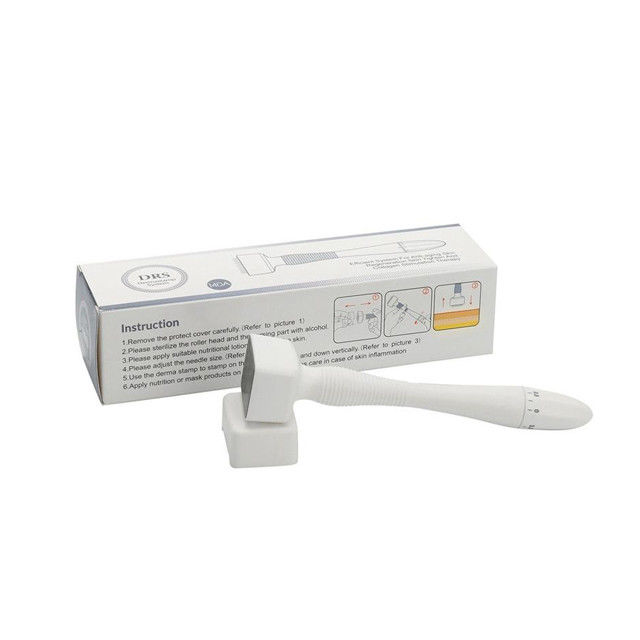 140 Needles Stamp Derma Roller Mosquito Needle for Dark Circles and Wrinkle Treatment