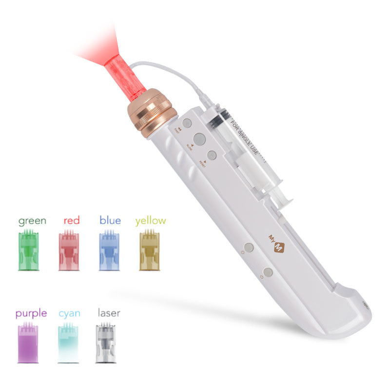 7 Lights Nano Derma Pen Electric Microneedle Pen for Breast Enhancers and Facial Care