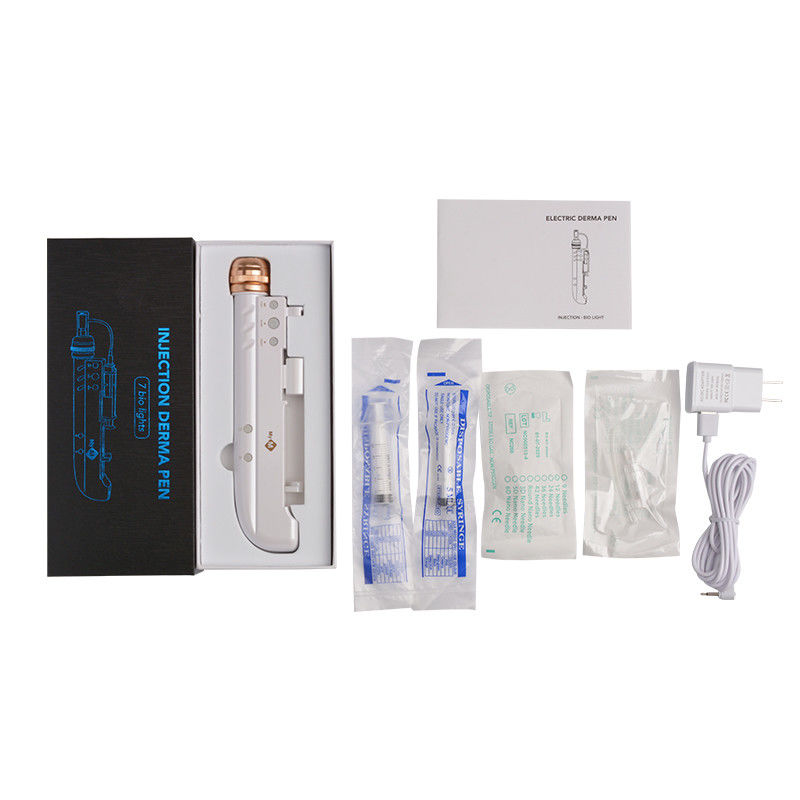 7 lights Nano Derma Pen 3 in 1 Mini Water Mesotherapy Injector for Breast Enhancers